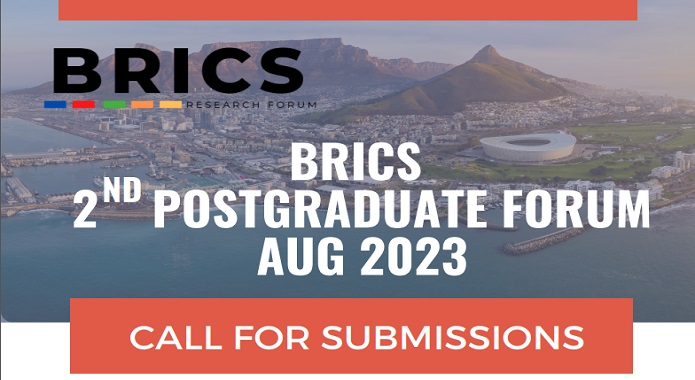 Submissões para o 2º Fórum de Pós-Graduação do BRICS encerram 20 de maio