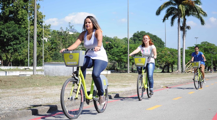 Cidade Universitária volta a contar com as bicicletas compartilhadas