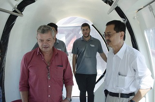 Vice-prefeito de Niterói visita a Coppe