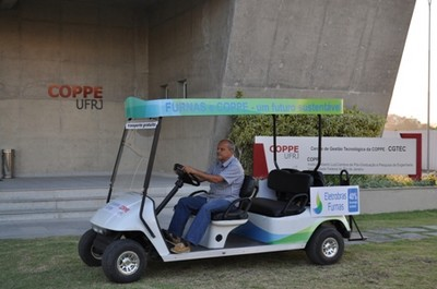 Coppe e Furnas testam veículos elétricos na Cidade Universitária