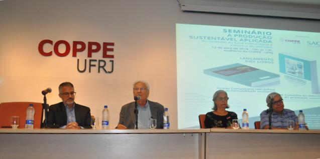 Coppe homenageia professor Rogério do Valle em seminário sobre sustentabilidade