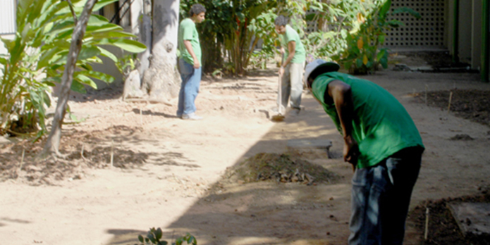 Plantando o futuro em jardins