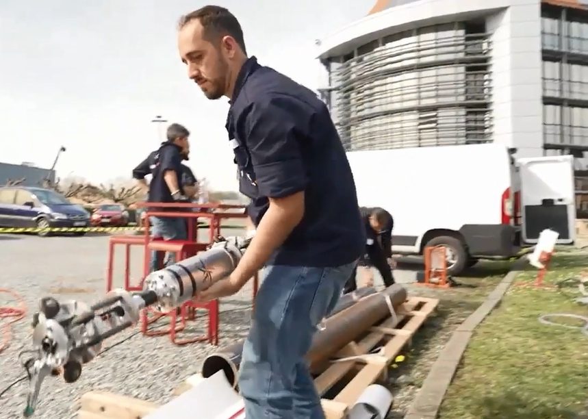 Pesquisadores da Coppe desenvolvem  sistema rotativo inovador para inspeção de dutos