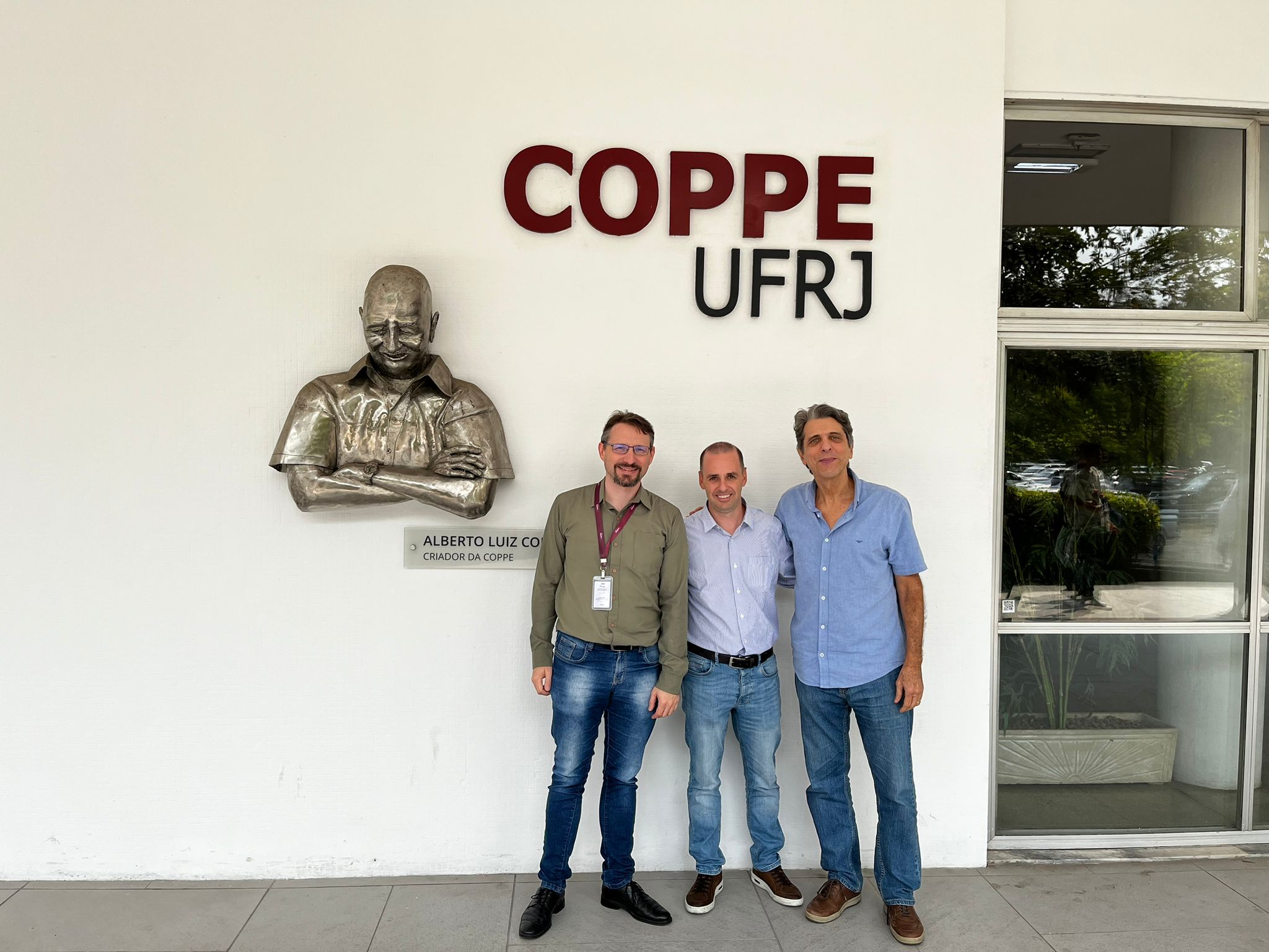 Coppe receives visit from Springer Nature’s editor