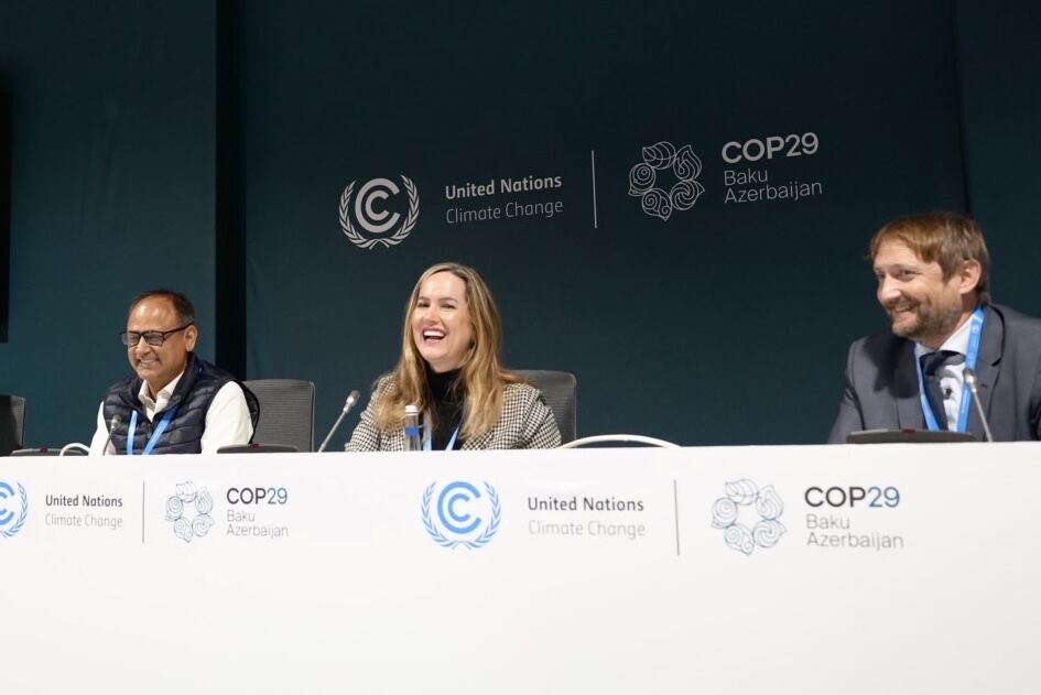 Professora da Coppe participa da COP29 e debate cooperações para financiamento climático