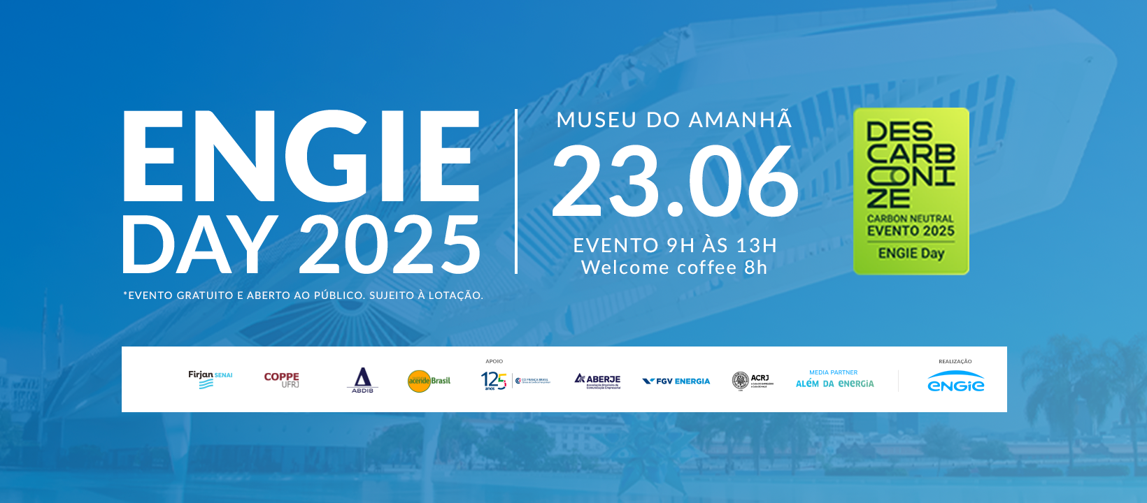 Coppe apoia e participa do ENGIE Day 2025, evento dedicado à transição energética