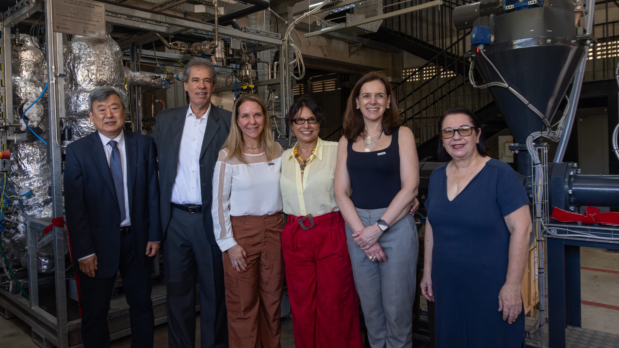 Coppe inaugura planta de reciclagem química