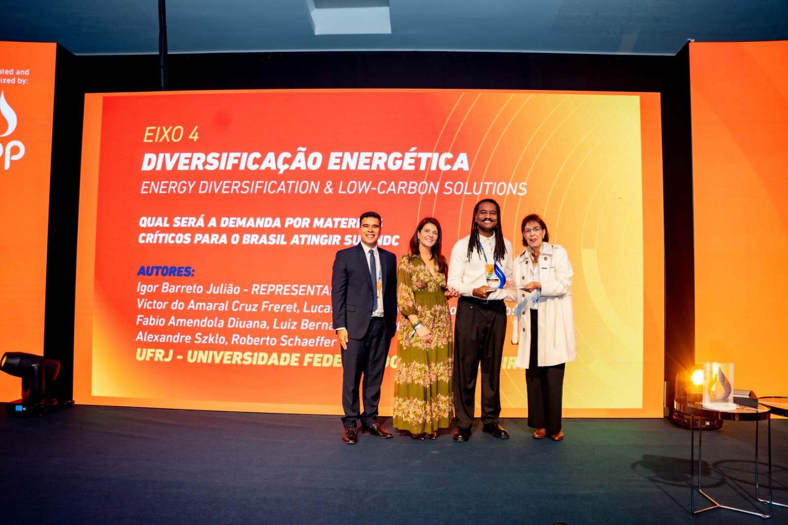 Coppe participates in ROG 2026 and wins award for its study on critical minerals